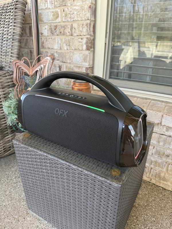QFX BT-ZX10 Rugged Bluetooth Stereo Boombox Speaker - Samsclub.com