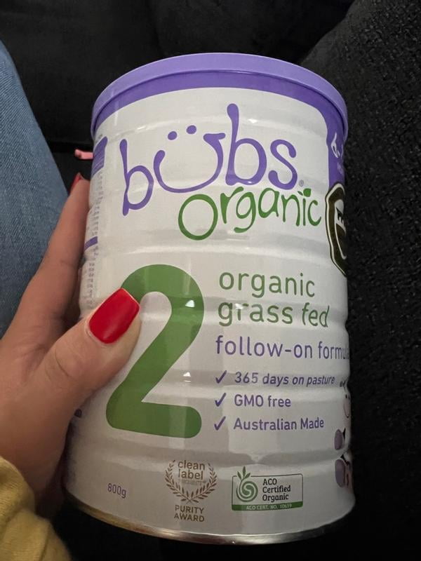 bubs organic ２ Amazon.com: Bubs Organic Grass Fed Follow-On Formula Stage 2