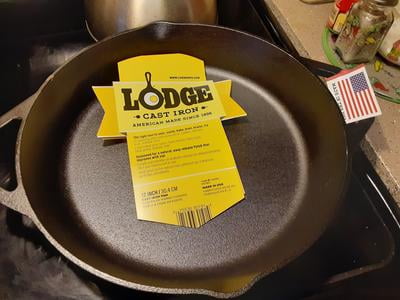 Lodge Cast Iron Skillet With Dual Handles - Meadow Creek Barbecue Supply