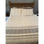 6-Piece Cal King Cotton Jacquard Oversized Comforter Set