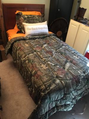 Piece Infinity Camouflage Comforter Set, Mossy Oak Camo Queen Bed Set