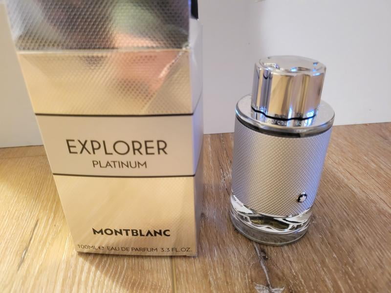 Montblanc Explorer Platinum, 3.3 oz EDP Spray, Violet Leaves, Sage