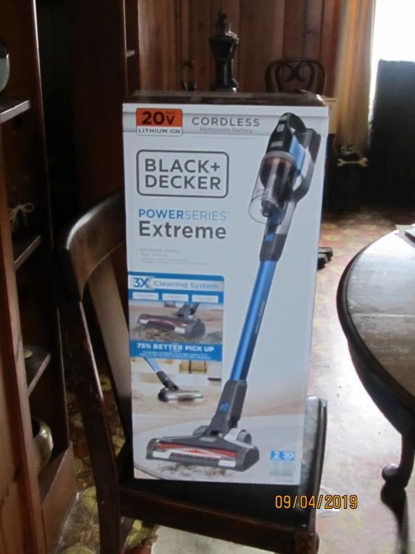 BLACK+DECKER Power Series Extreme Cordless Stick Vacuum Cleaner