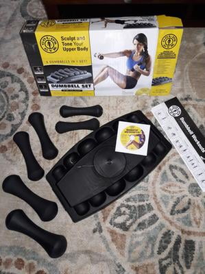 Gold's gym dumbbell power set cheap