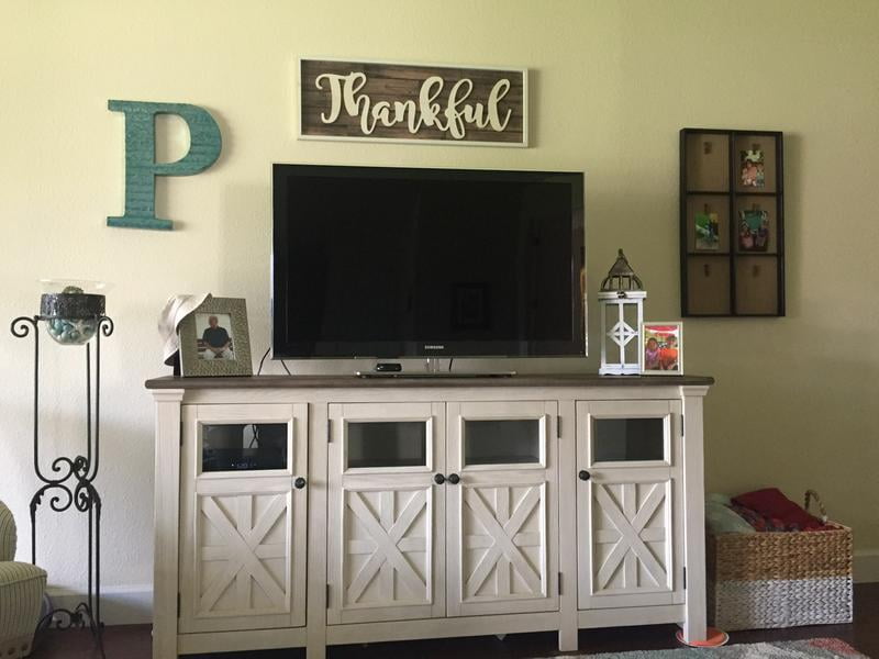 Ashley Furniture Bolanburg Engineered Wood Extra Large TV Stand in