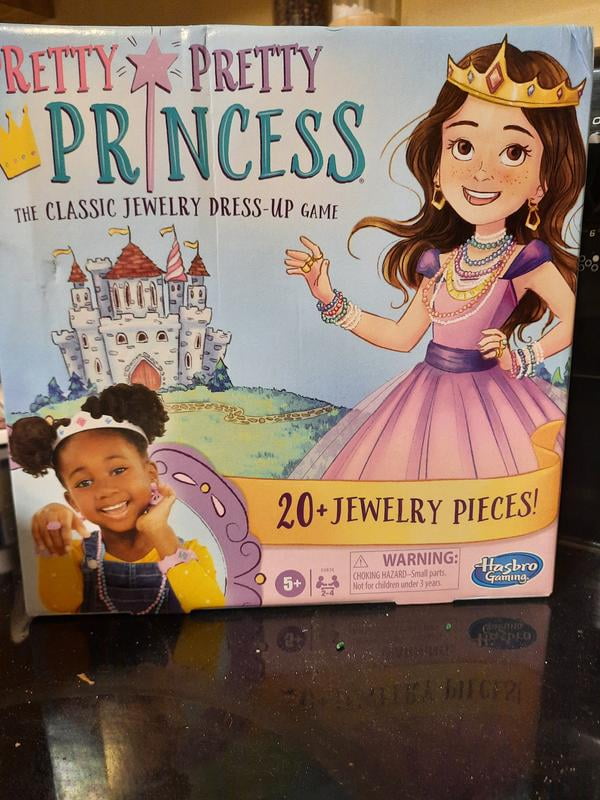 Pretty Pretty Princess Board Game, Kids Jewelry Dress-Up Board Games for  2-4 Players, Ages 5+ - Walmart Business Supplies