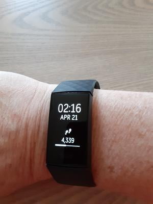 Fitbit Charge 4 Black New Adult Electronic Watch with NFC Activity Tracker Walmart