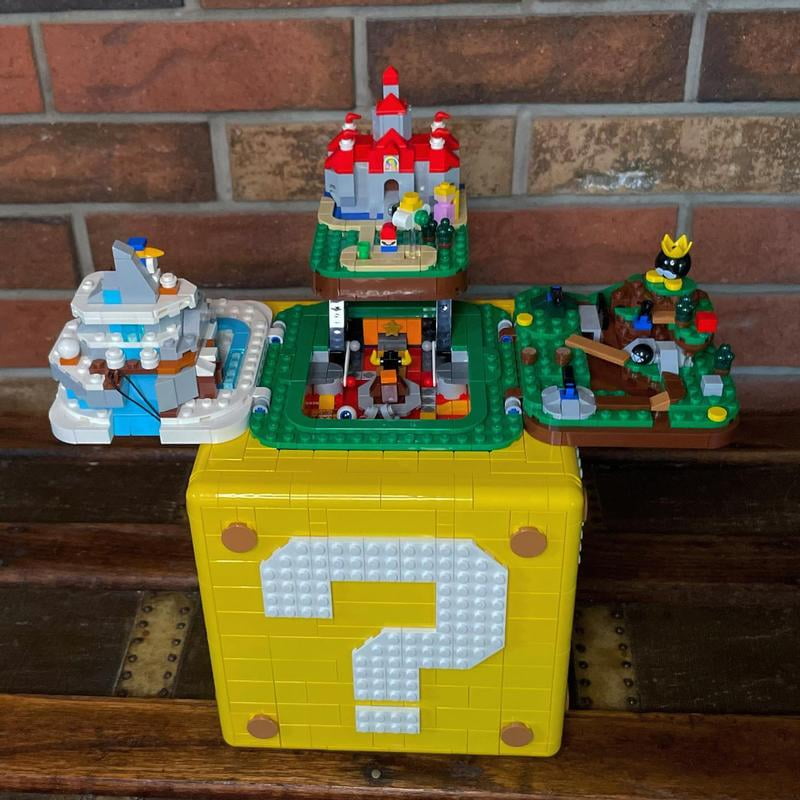 コイキングAR LEGO Super Mario 64 Question Mark Block 71395, 3D Model Set