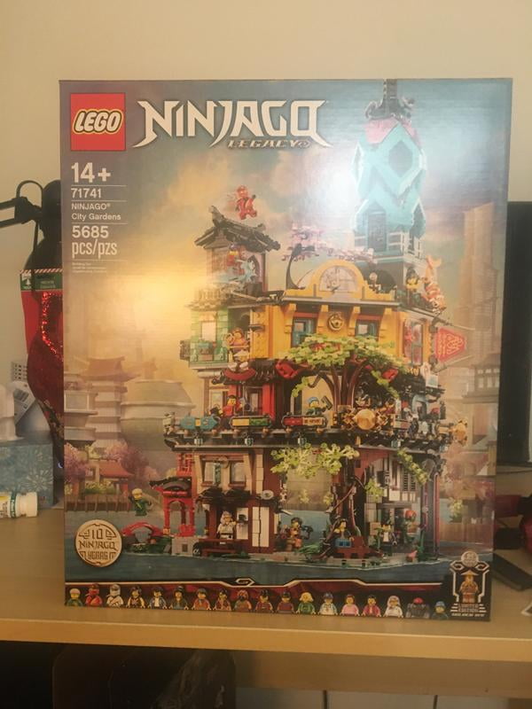 LEGO NINJAGO NINJAGO City Gardens 71741 Toy Building Kit 5 685 Pieces Walmart