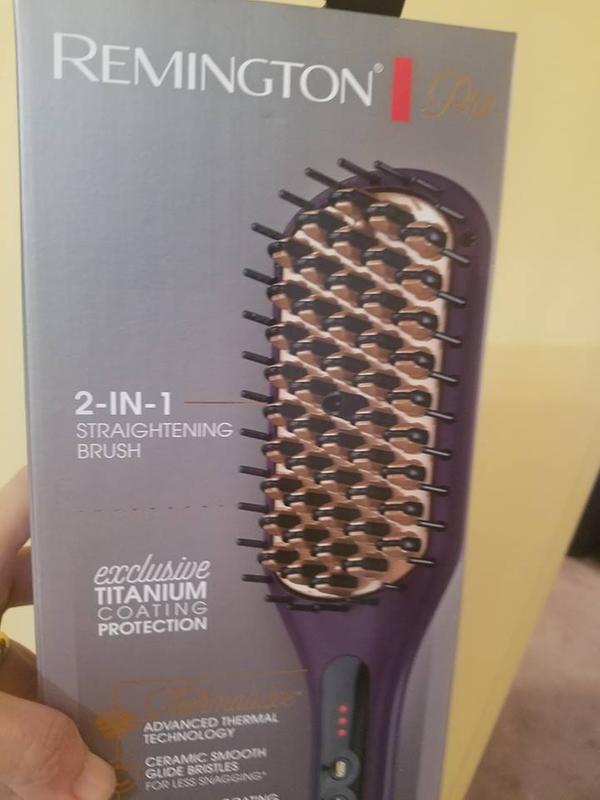 remington pro 2 in 1 straightening brush reviews