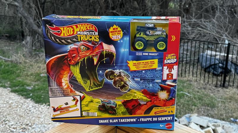 Customer reviews for Hot Wheels Monster Trucks Snake Slam Takedown