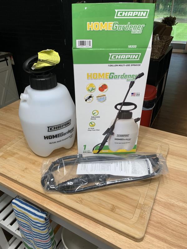 HomeGardener 1-Gallon Multi-Purpose Pump Lawn & Garden Sprayer - Walmart.com