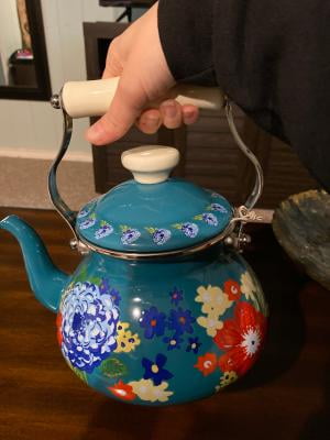 Tea Pot Large 3D And Tea Bag Charm Only No Chain