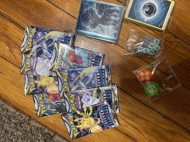 Pokemon Trading Card Games, Sword & Shield Silver Tempest Elite Trainer Box, Lugia VSTAR Booster - Walmart.com Pokemon Trading Card Games, Sword & Shield Silver Tempest Elite Trainer Box, Lugia VSTAR Booster - Walmart.com