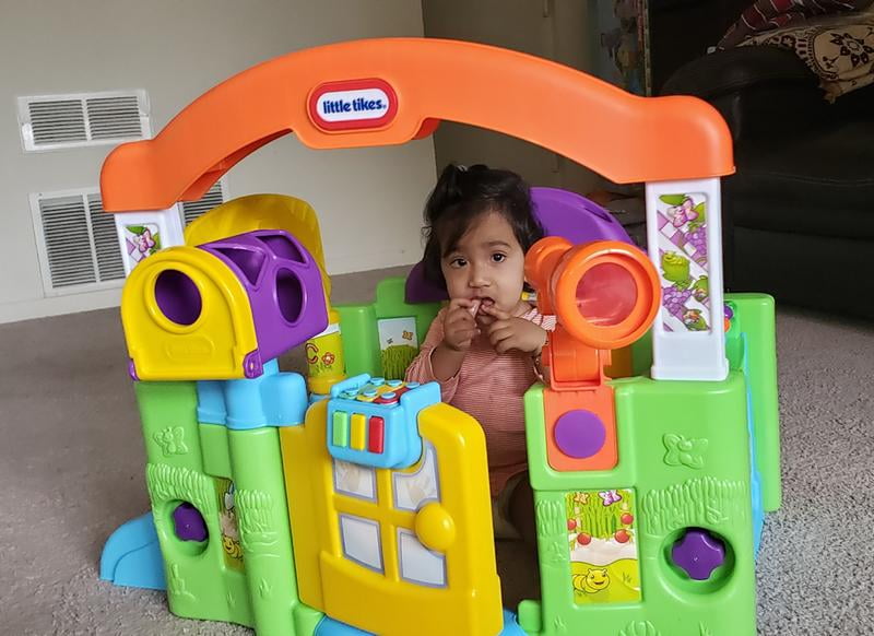 little tikes multi language activity garden