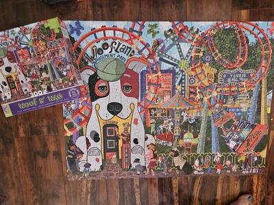 Ceaco Amusement Bark Disney 300 Piece Jigsaw Puzzle - Walmart.com