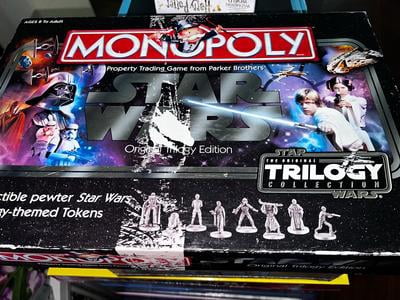 Monopoly, Star Wars Original Trilogy Edition, board game - Walmart.com