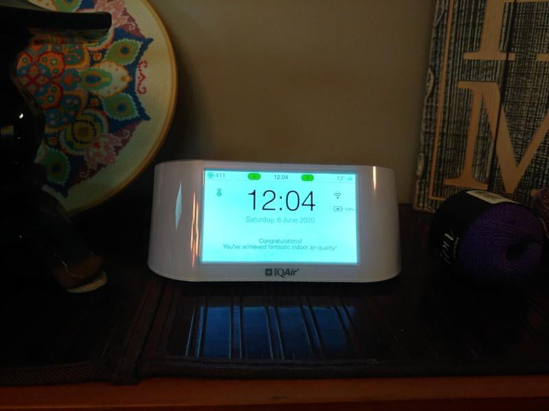 Customer reviews for IQAir Air Quality Monitor Indoor, White