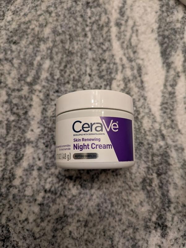 CeraVe Skin Renewing Night Cream 1.7 oz (Pack of 2) - Walmart
