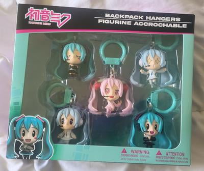 Hatsune Miku 5-Piece Backpack Hanger Collectors Box - Walmart.com