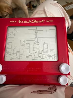 【箱付き・未使用品】Etch A Sketch デジタルウォッチ 箱付き・未使用品】Etch A Sketch デジタルウォッチ