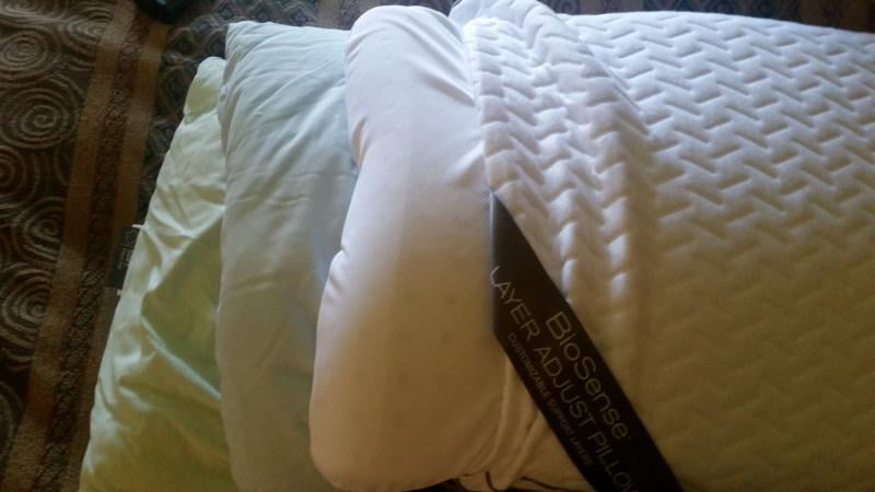 Brookstone biosense layer adjust pillow online