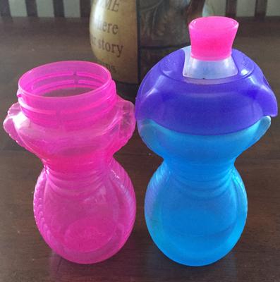 Munchkin Click Lock 9oz Bite Proof Soft Spout Sippy Cup – 2pk Blue/Green