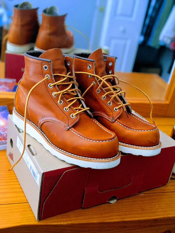 Red Wing Red Wing 875 Men S 6 Moc Toe Oro Iginal Legacy Boots 10 D M Us Men Walmart Com Walmart Com