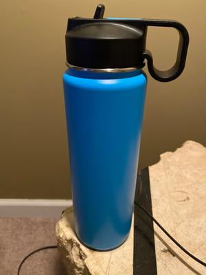Thermoflask® Stainless Steel Insulated Hot/Cold Water Bottle 24oz Black w/  Boot