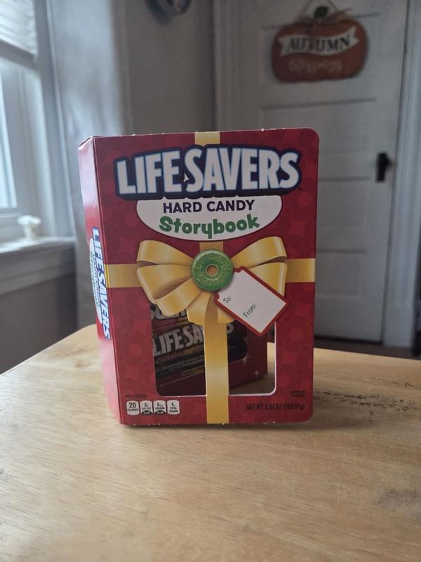Life Savers 5 Flavors Christmas Hard Candy Storybook 6.84 oz Gift