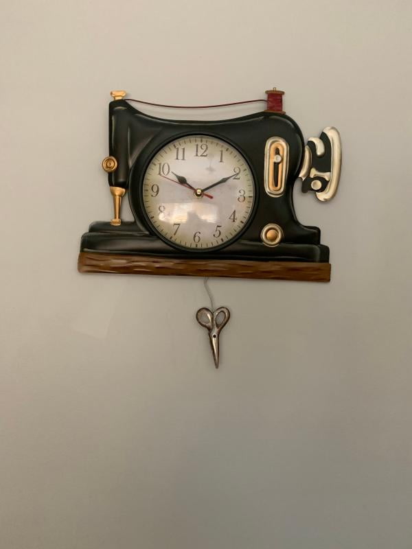 Retro Metal Pendulum Wall Clocks (Mixer) - Walmart.com