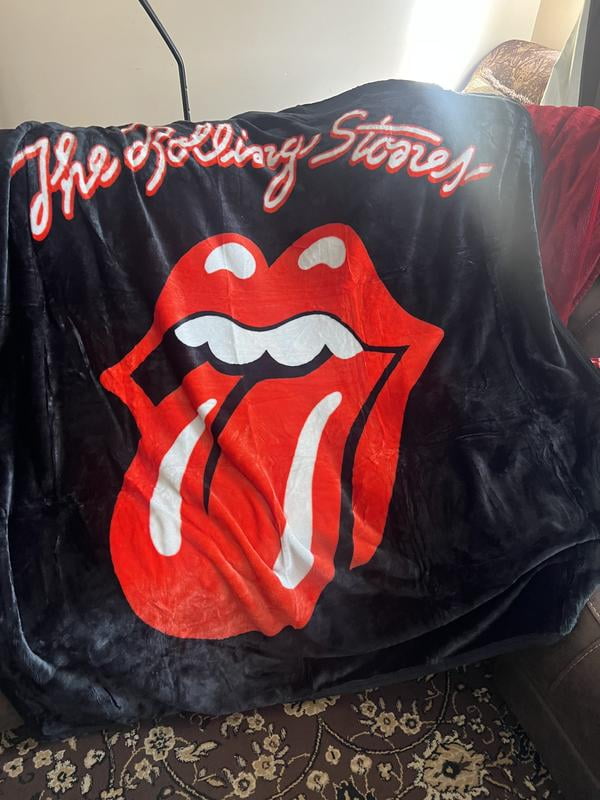 THE ROLLING STONES 特大ブランケット Classic Rock Band Luxury Throw Blanket, 60