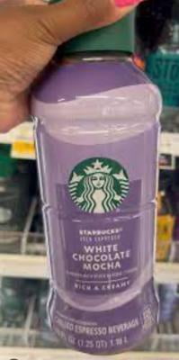 Starbucks White Chocolate Mocha Iced Espresso, 40 Fl Oz Bottle