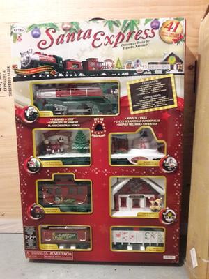 santa express train set 41 piece