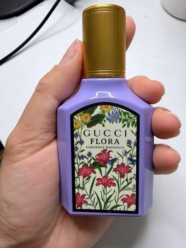 Gucci Flora Gorgeous Magnolia EDP Spray, 1.6 oz, Floral Fruity
