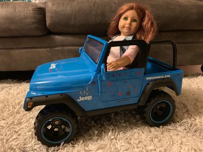 remote control jeep for 18 inch doll