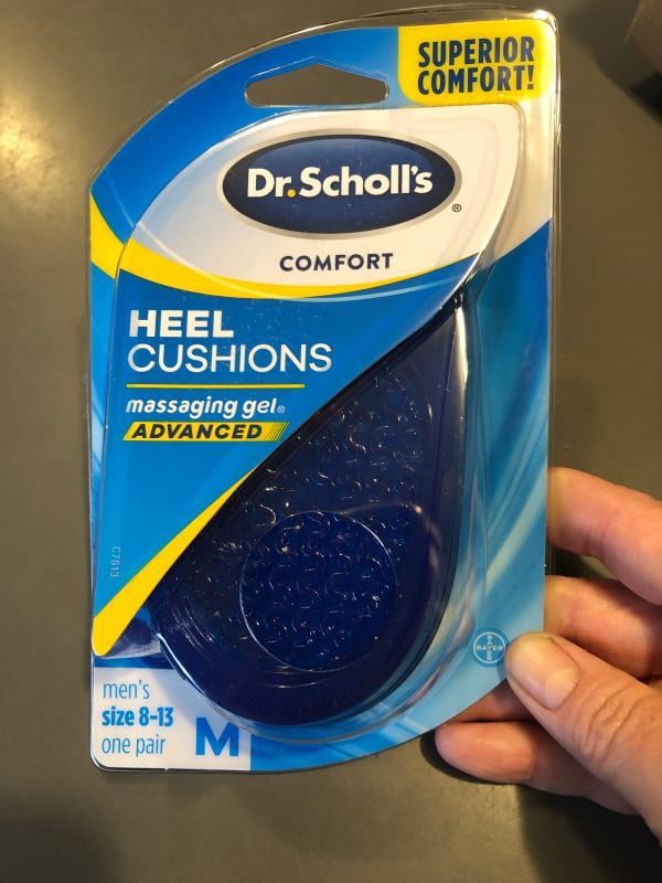 dr scholl's heel cushions