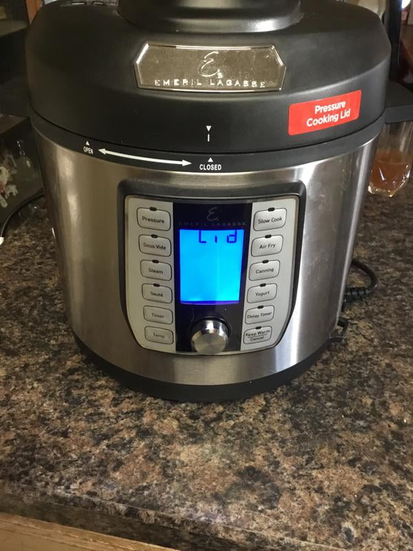 How to Use the Pressure Cooking Lid  Emeril Lagasse Pressure AirFryer 