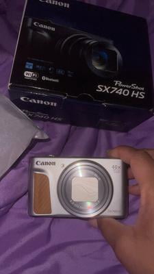 Canon PowerShot SX740 HS, Compact Digital Camera, 20.3 MP, 4K