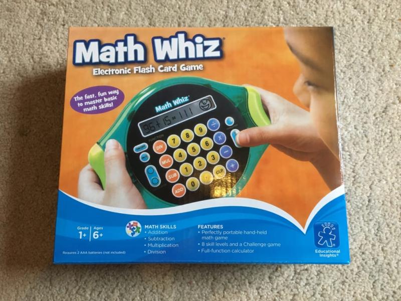 Educational Insights Math Whiz, Electronic Math Game, Travel Toys