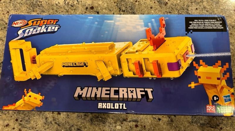 Customer reviews for Nerf Super Soaker Minecraft Axolotl Water