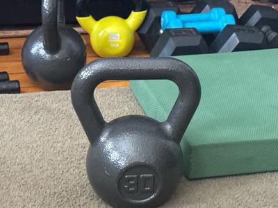 Athletic Works 24KG Kettlebell - 52.9lbs - Strength Training