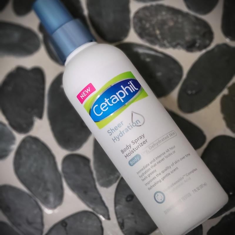 cetaphil sheer hydration body spray moisturizer 7oz