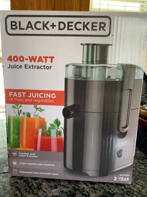 Testing the Black & Decker 400-Watt Juice Extractor 