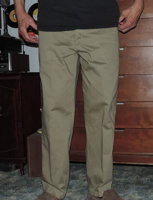 wrangler men's no iron flex straight fit pant