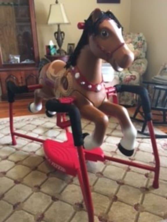 radio flyer horse walmart