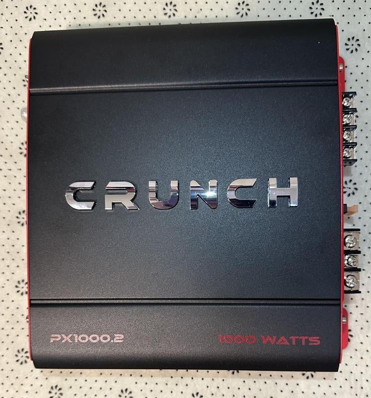 Crunch PX-1000.2 1000W Car Stereo Amplifier & Soundstorm