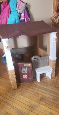 Step2 Porch View Playhouse with Kitchen for Toddlers Walmart