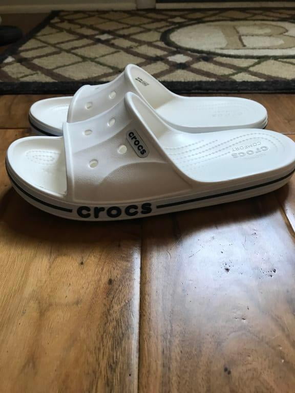 Crocs Unisex Bayaband Slide Sandals - Walmart.com