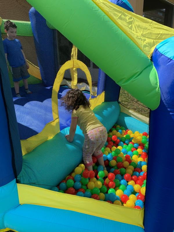 my first jump n play with ball pit